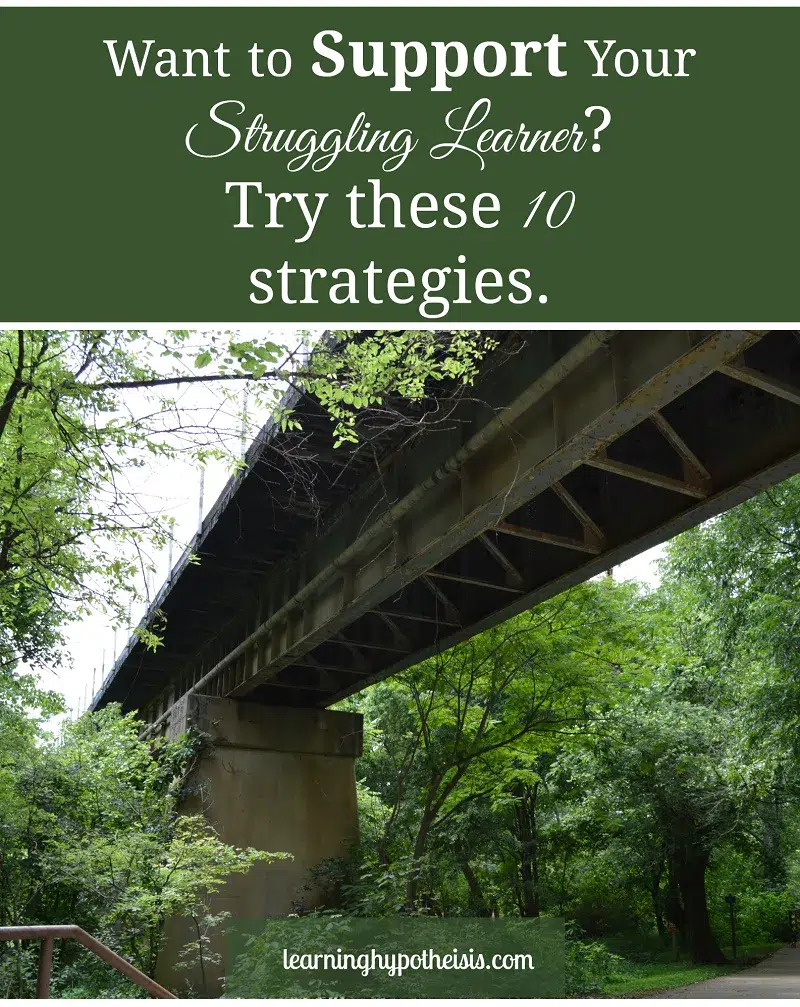 10 way to support a struggling student
