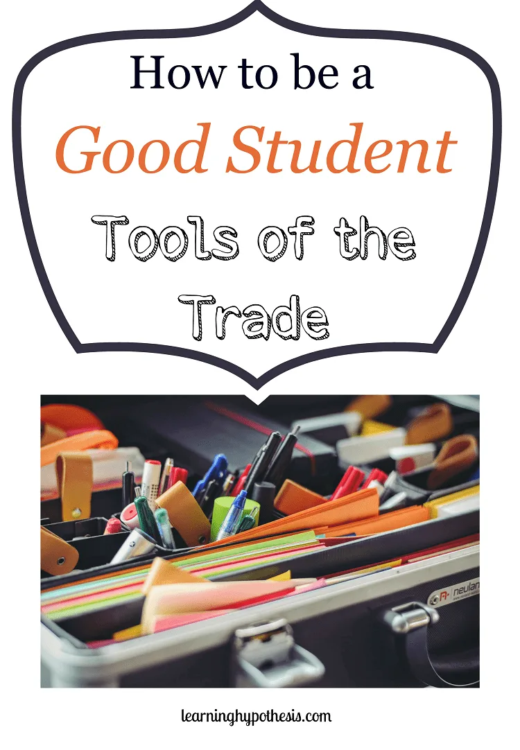 How to be a good student