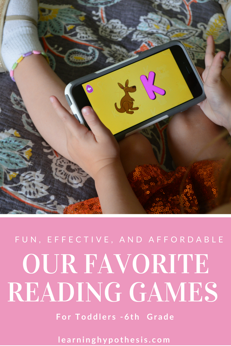 Our Favorite Reading Games