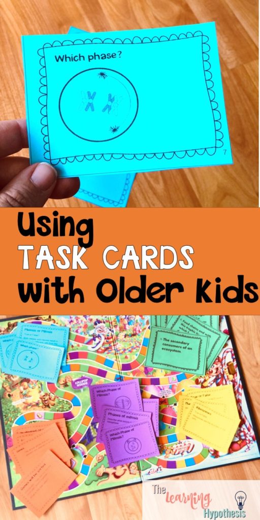Task Cards for Older Students
